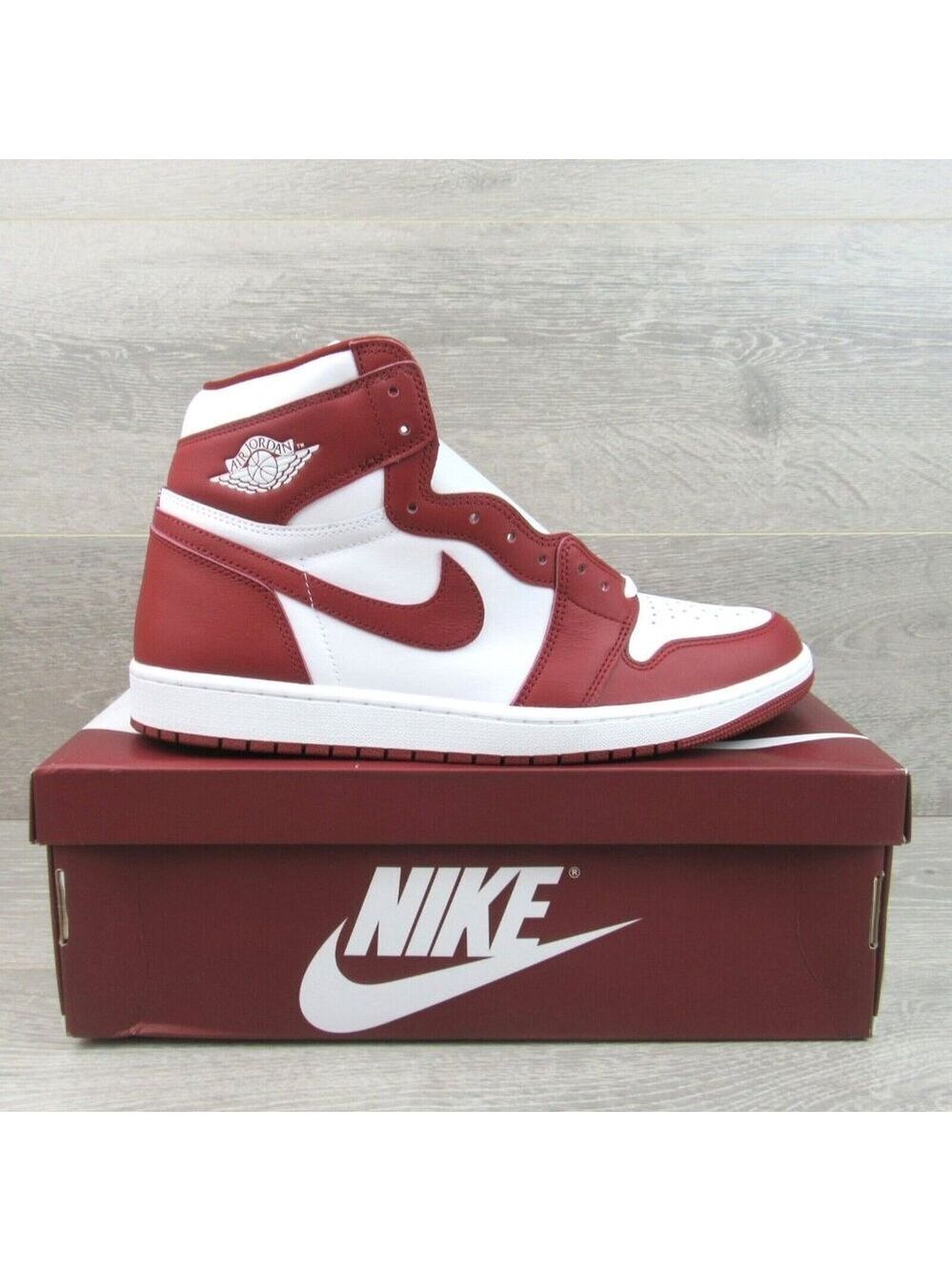 Jordan 1 Retro High OG Artisanal Team Red Sneakers Mens Size 13 NEW - Picture 2 of 16